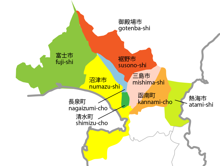 エコハウス長泉店対応エリア